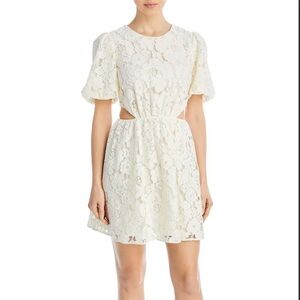 NWT Wayf Cream Lace Dress size S
